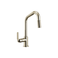 LITZE® PULL-DOWN FAUCET WITH ANGLED SPOUT AND INDUSTRIAL HANDLE - robinsonco.ca