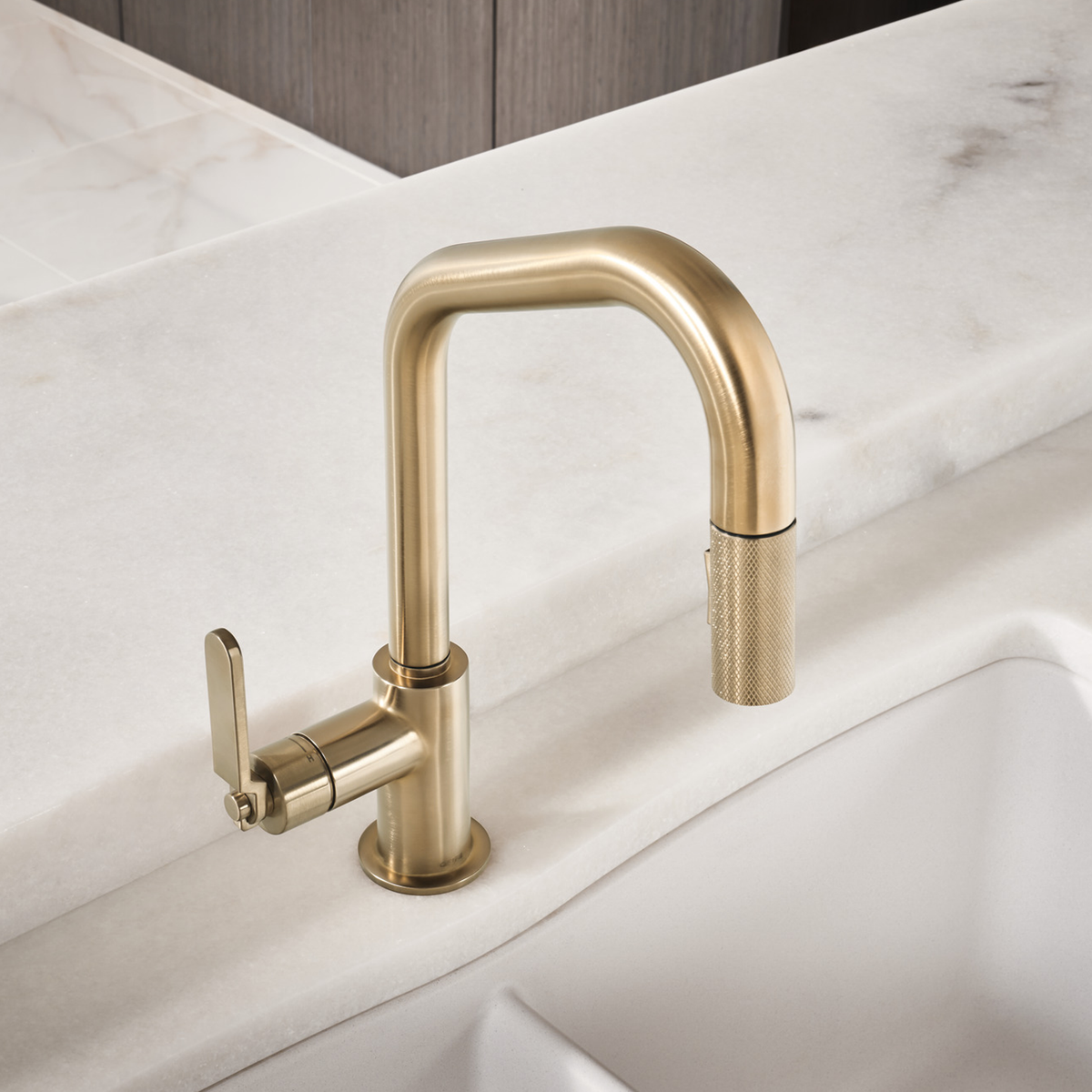 LITZE® PULL-DOWN FAUCET WITH ANGLED SPOUT AND INDUSTRIAL HANDLE - robinsonco.ca