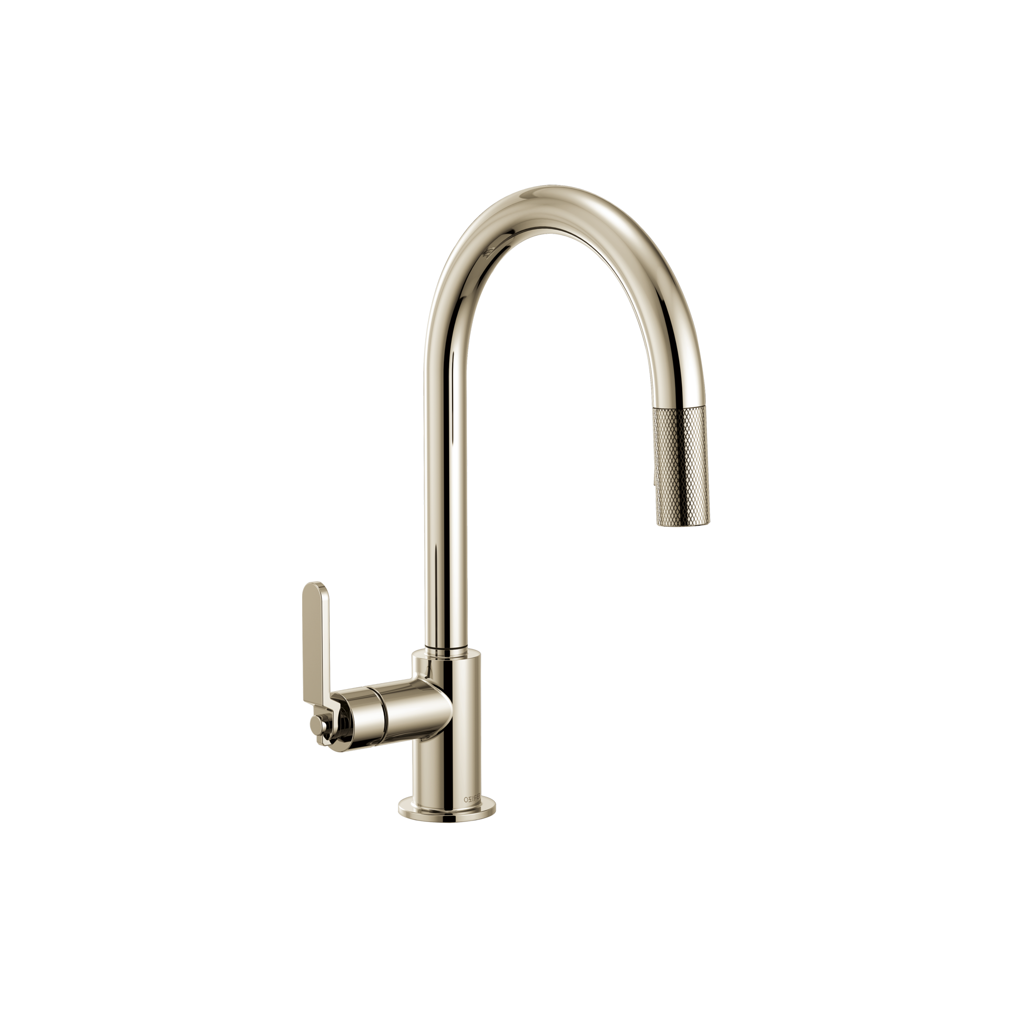 LITZE® PULL-DOWN FAUCET WITH ARC SPOUT AND INDUSTRIAL HANDLE - robinsonco.ca