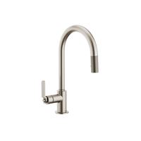 LITZE® PULL-DOWN FAUCET WITH ARC SPOUT AND INDUSTRIAL HANDLE - robinsonco.ca