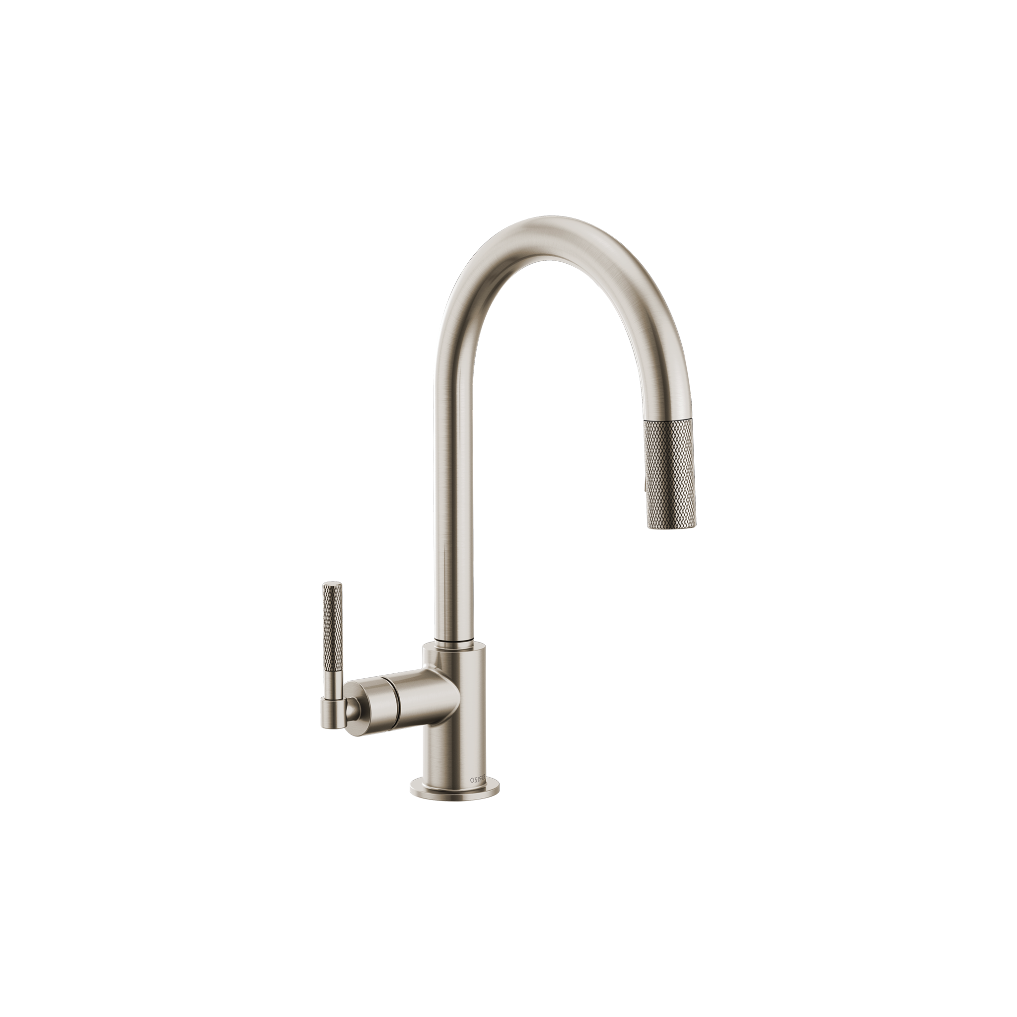 LITZE® PULL-DOWN FAUCET WITH ARC SPOUT AND KNURLED HANDLE - robinsonco.ca