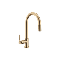 LITZE® PULL-DOWN FAUCET WITH ARC SPOUT AND KNURLED HANDLE - robinsonco.ca