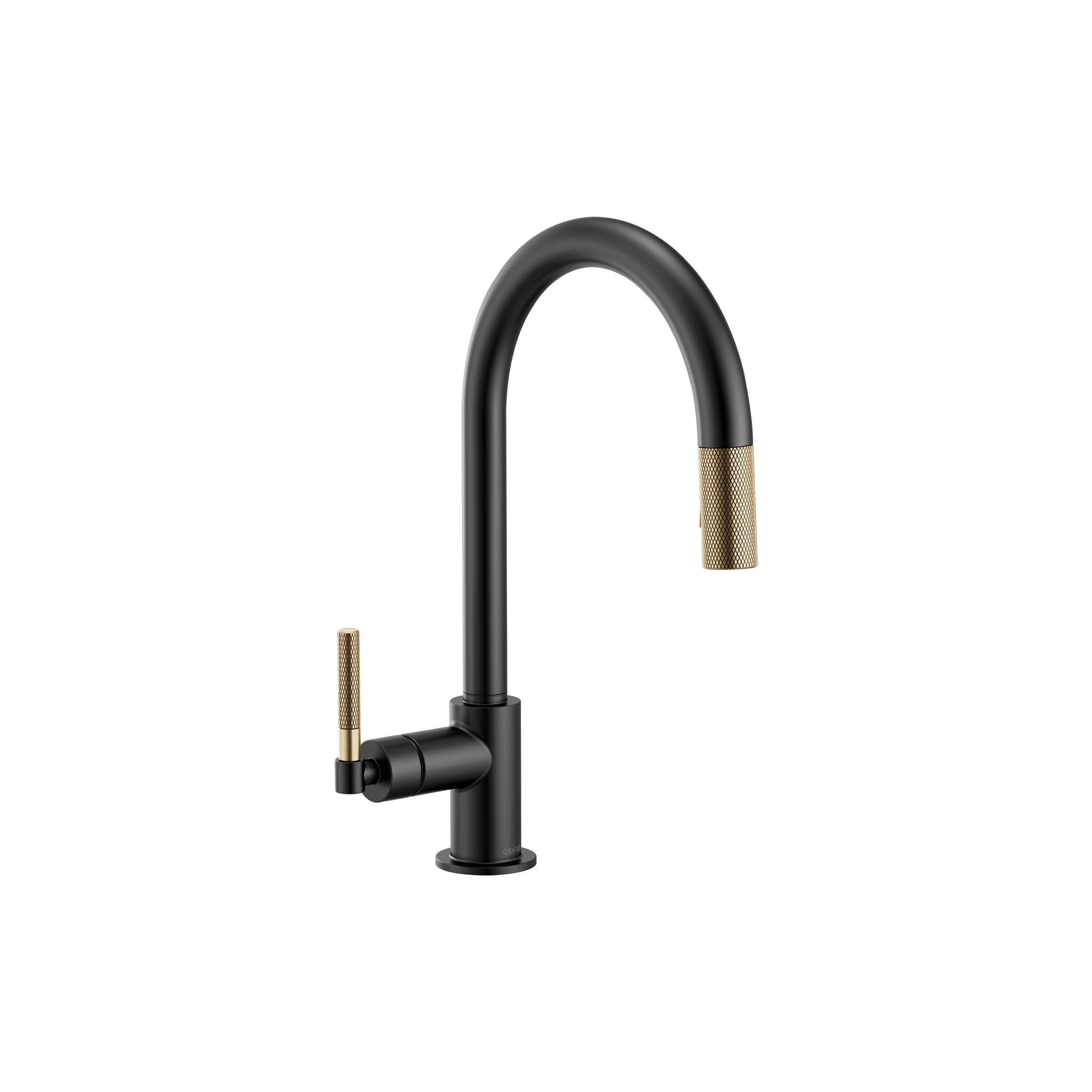 LITZE® PULL-DOWN FAUCET WITH ARC SPOUT AND KNURLED HANDLE - robinsonco.ca
