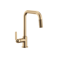 LITZE® PULL-DOWN FAUCET WITH SQUARE SPOUT AND INDUSTRIAL HANDLE - robinsonco.ca