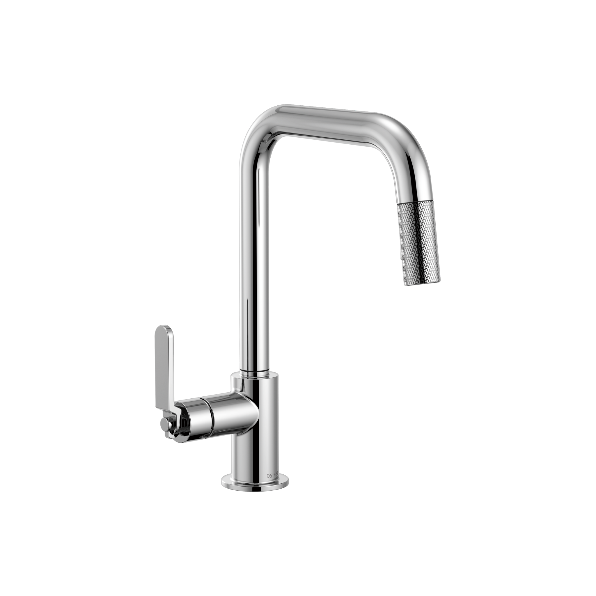 LITZE® PULL-DOWN FAUCET WITH SQUARE SPOUT AND INDUSTRIAL HANDLE - robinsonco.ca