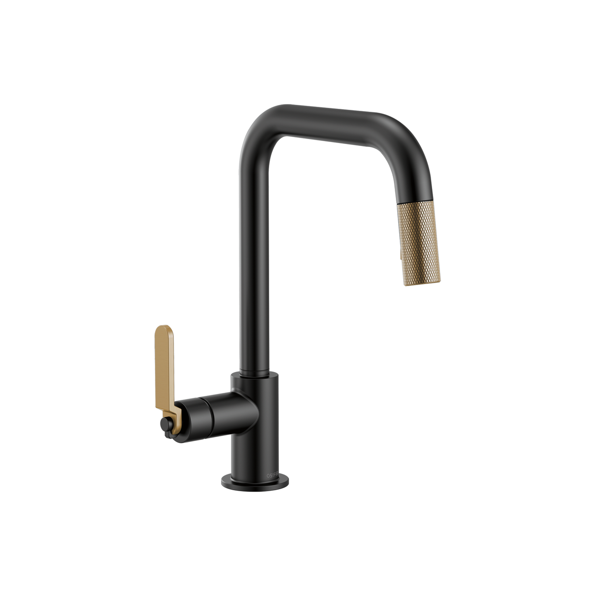 LITZE® PULL-DOWN FAUCET WITH SQUARE SPOUT AND INDUSTRIAL HANDLE - robinsonco.ca