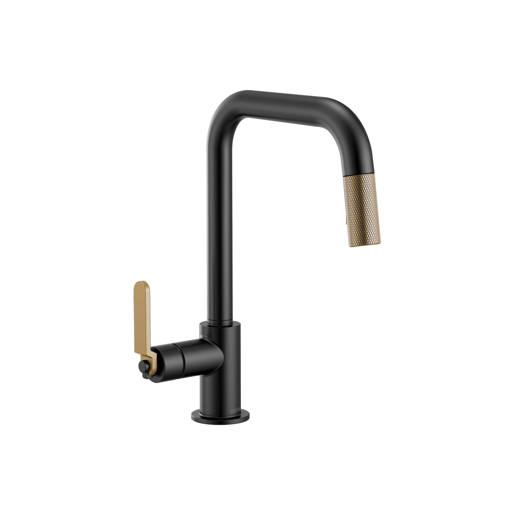 LITZE® PULL-DOWN FAUCET WITH SQUARE SPOUT AND INDUSTRIAL HANDLE - robinsonco.ca