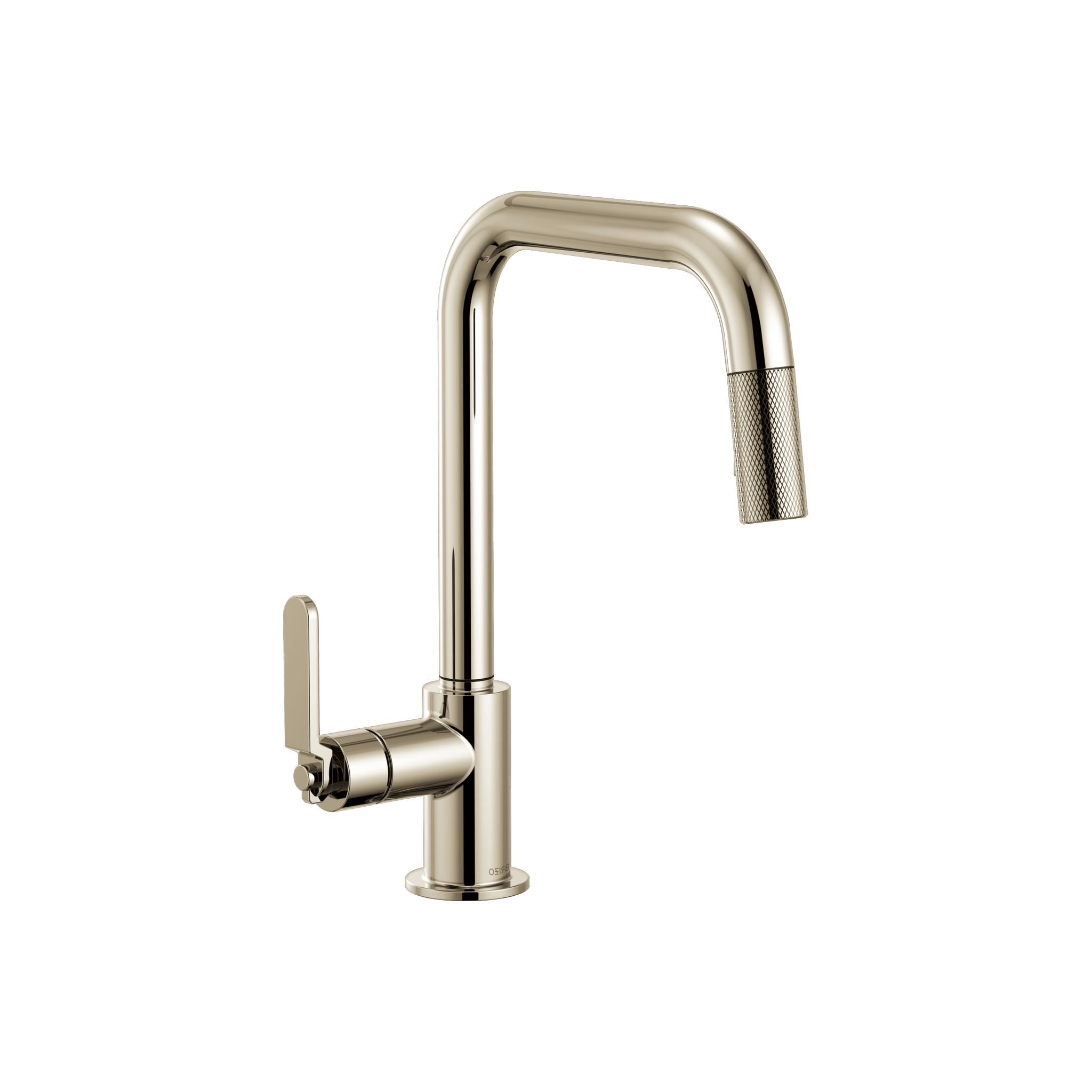 LITZE® PULL-DOWN FAUCET WITH SQUARE SPOUT AND INDUSTRIAL HANDLE - robinsonco.ca