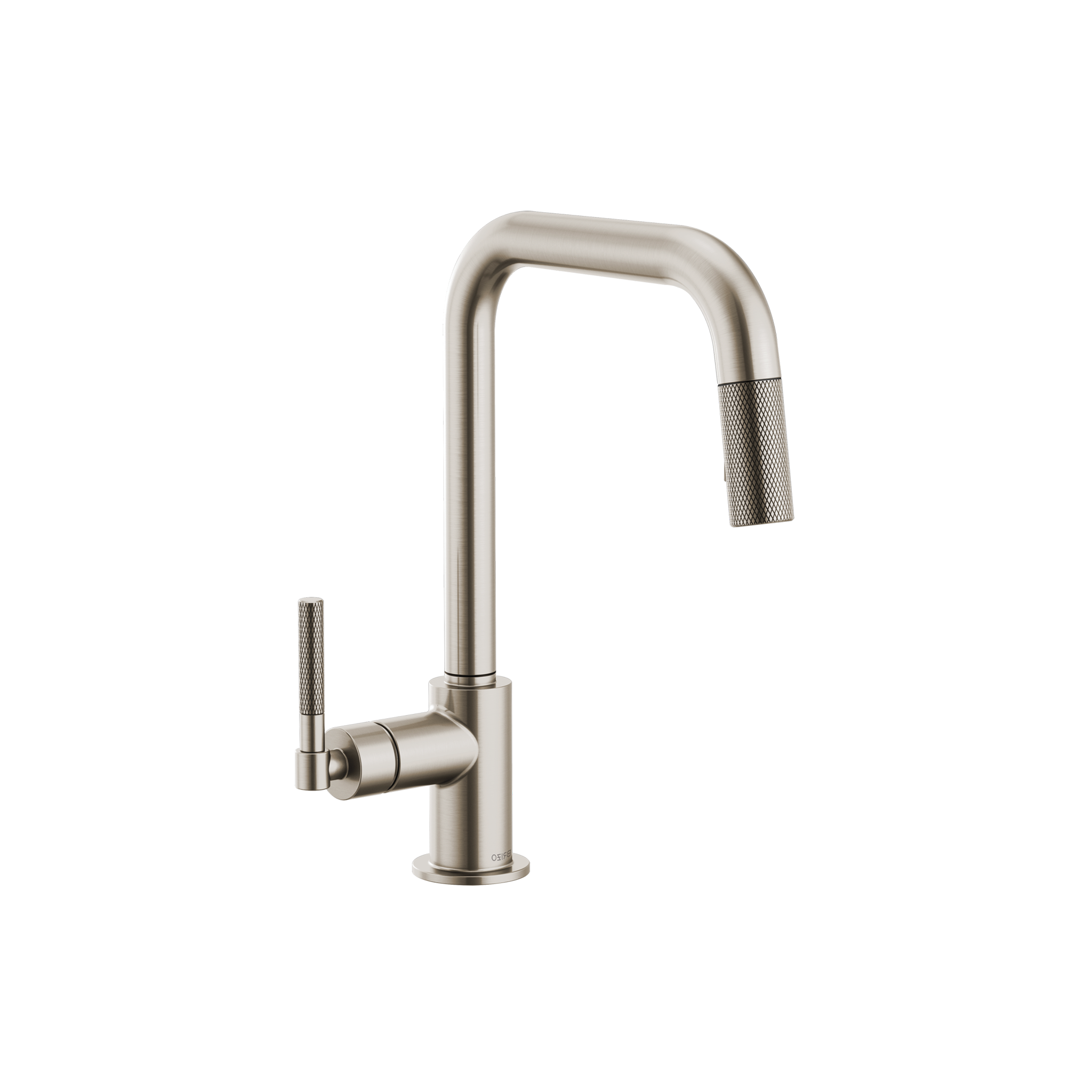 LITZE® PULL-DOWN FAUCET WITH SQUARE SPOUT AND KNURLED HANDLE - robinsonco.ca