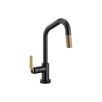 LITZE® SMARTTOUCH® PULL-DOWN FAUCET WITH ANGLED SPOUT AND INDUSTRIAL HANDLE - robinsonco.ca