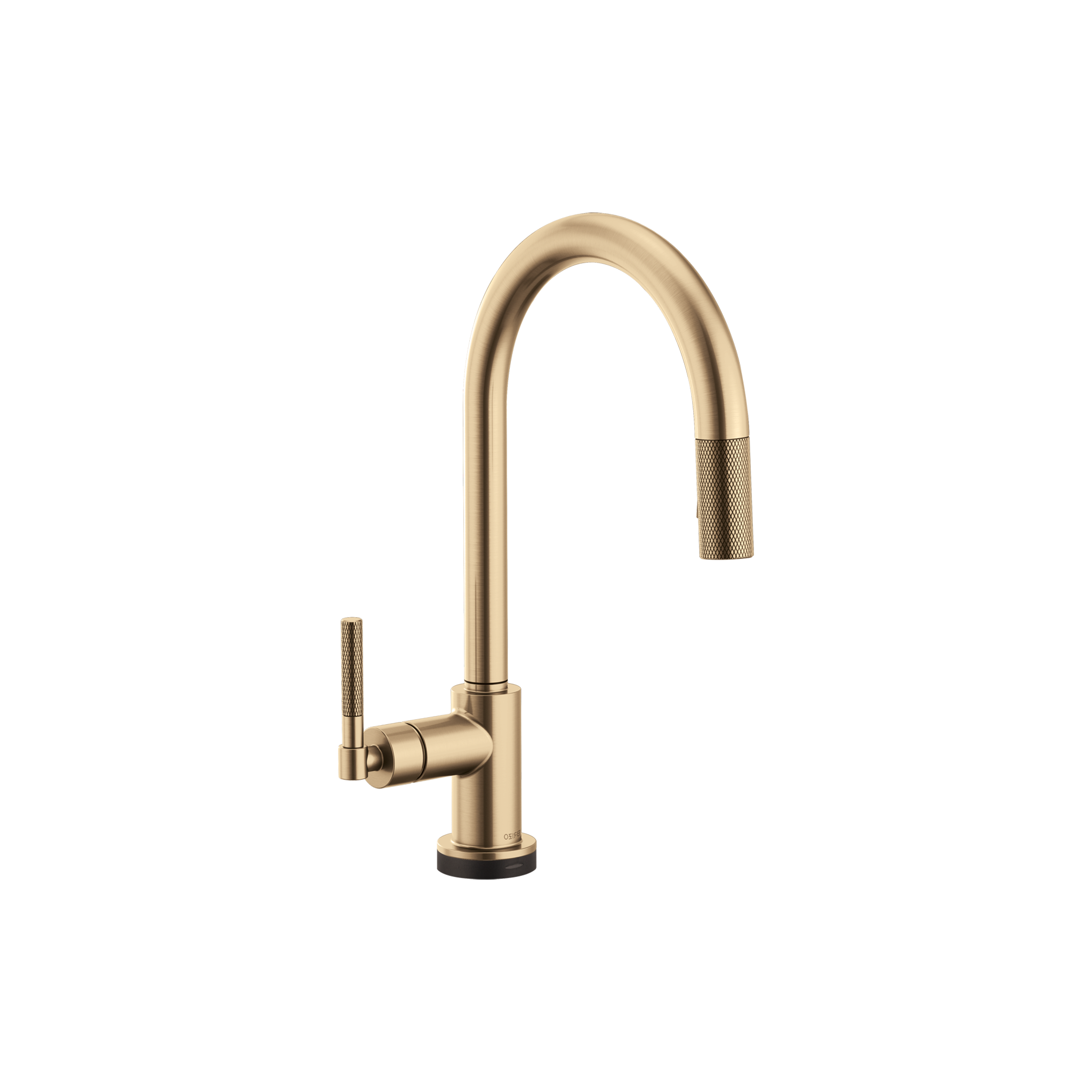 LITZE® SMARTTOUCH® PULL-DOWN FAUCET WITH ARC SPOUT AND KNURLED HANDLE - robinsonco.ca