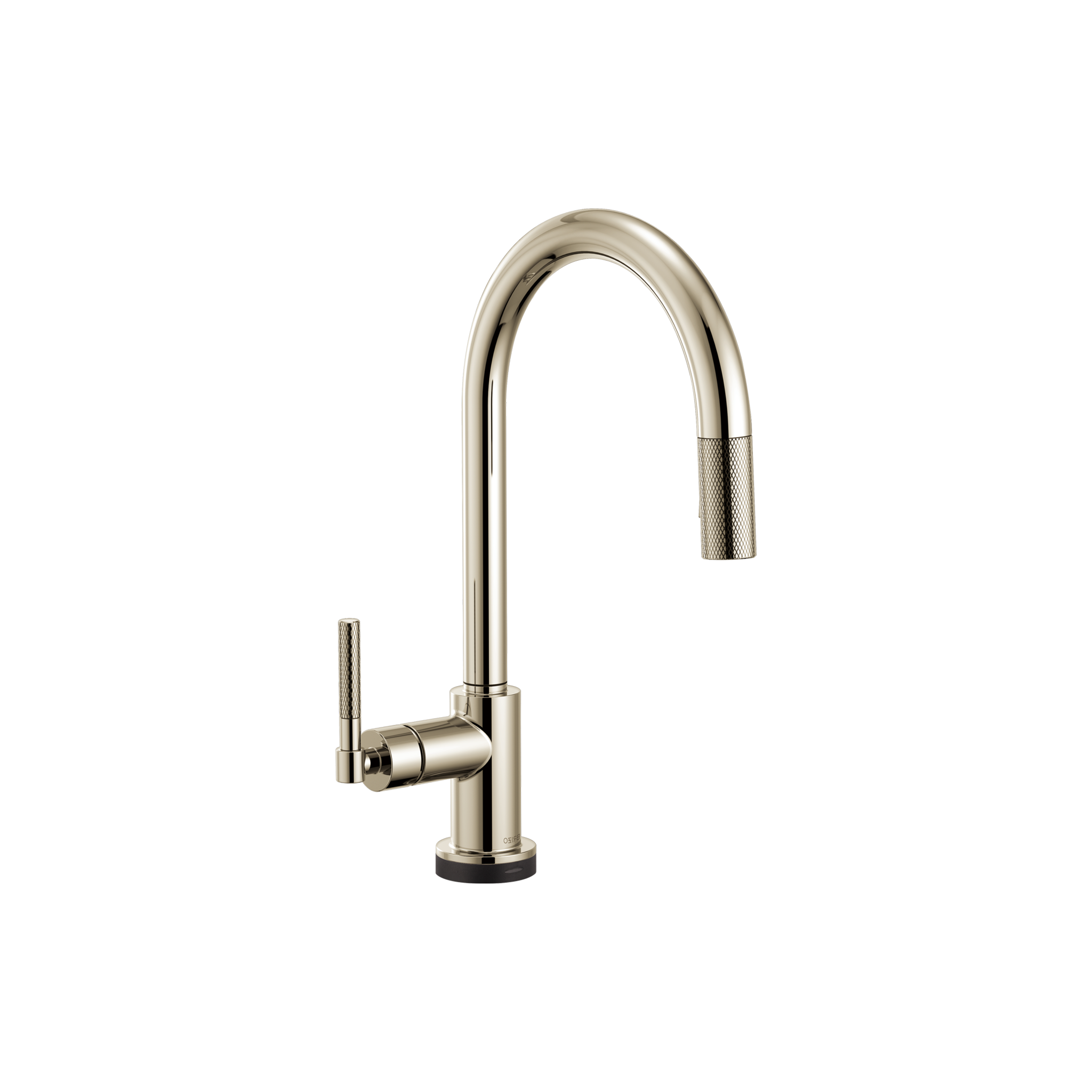 LITZE® SMARTTOUCH® PULL-DOWN FAUCET WITH ARC SPOUT AND KNURLED HANDLE - robinsonco.ca