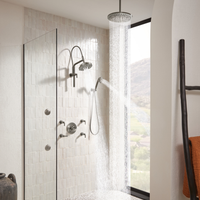 LITZE® WALL MOUNT HANDSHOWER WITH H2OKINETIC® TECHNOLOGY - robinsonco.ca