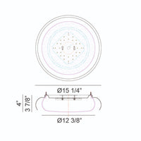MILIA 1-LIGHT LED FLUSH MOUNT (MULTIPLE SIZES) - robinsonco.ca