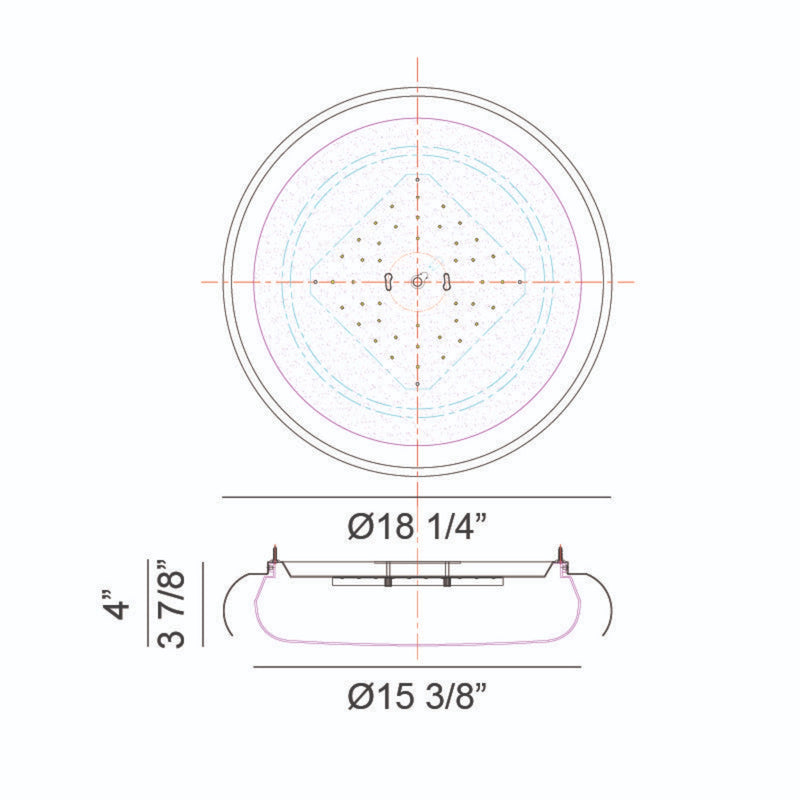 MILIA 1-LIGHT LED FLUSH MOUNT (MULTIPLE SIZES) - robinsonco.ca