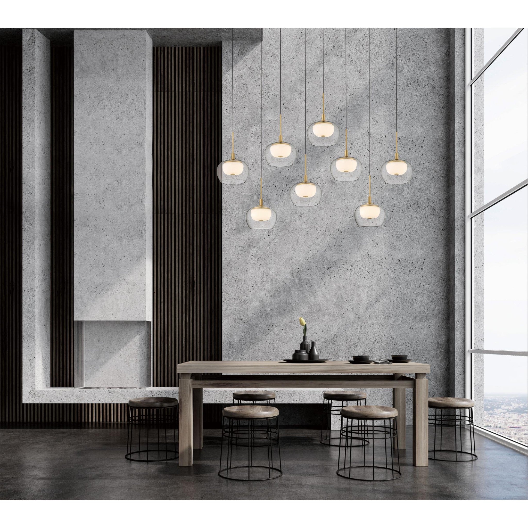MANAROLA RECTANGULAR LED CHANDELIER (MULTIPLE SIZES) - robinsonco.ca