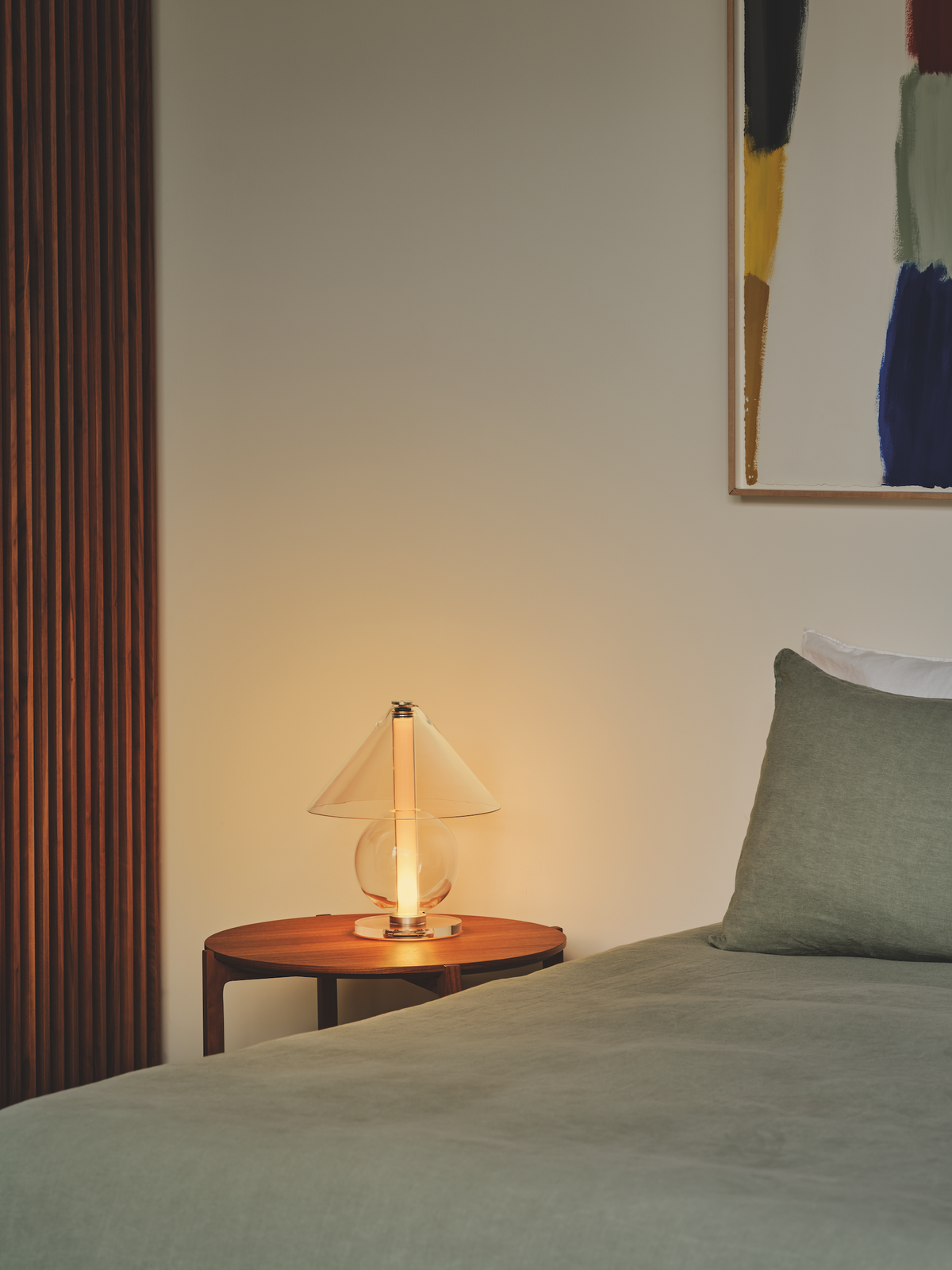 Marset Fragile Indoor Table Lamp in Amber