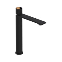 ECLISSI™ single handle tall lavatory faucet in Matte black gold