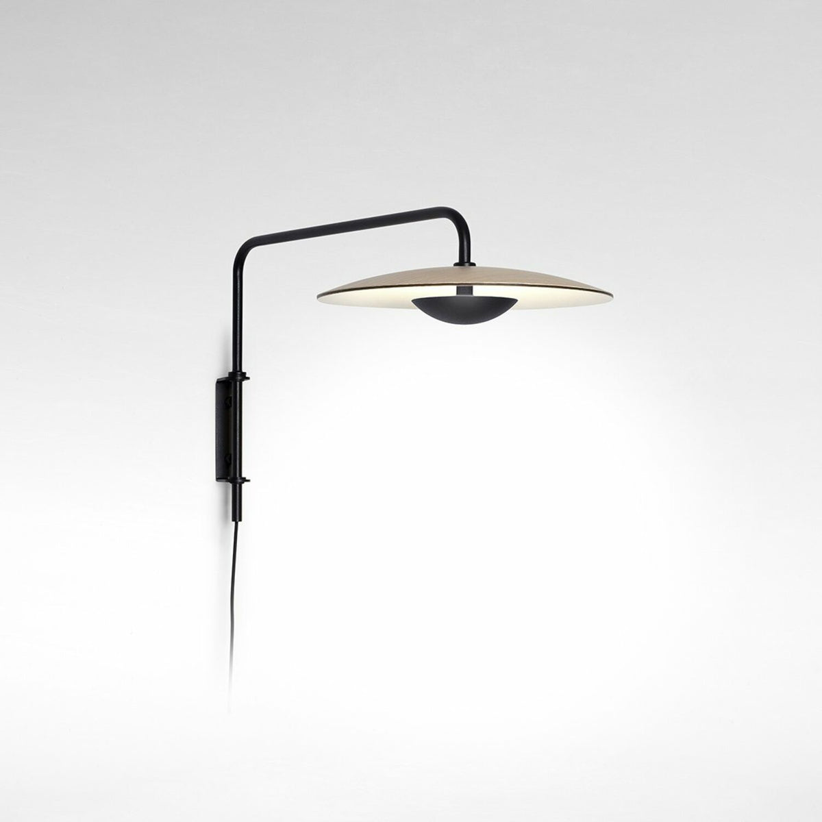 GINGER 20 A HARDWIRED SWING-ARM WALL LIGHT - robinsonco.ca