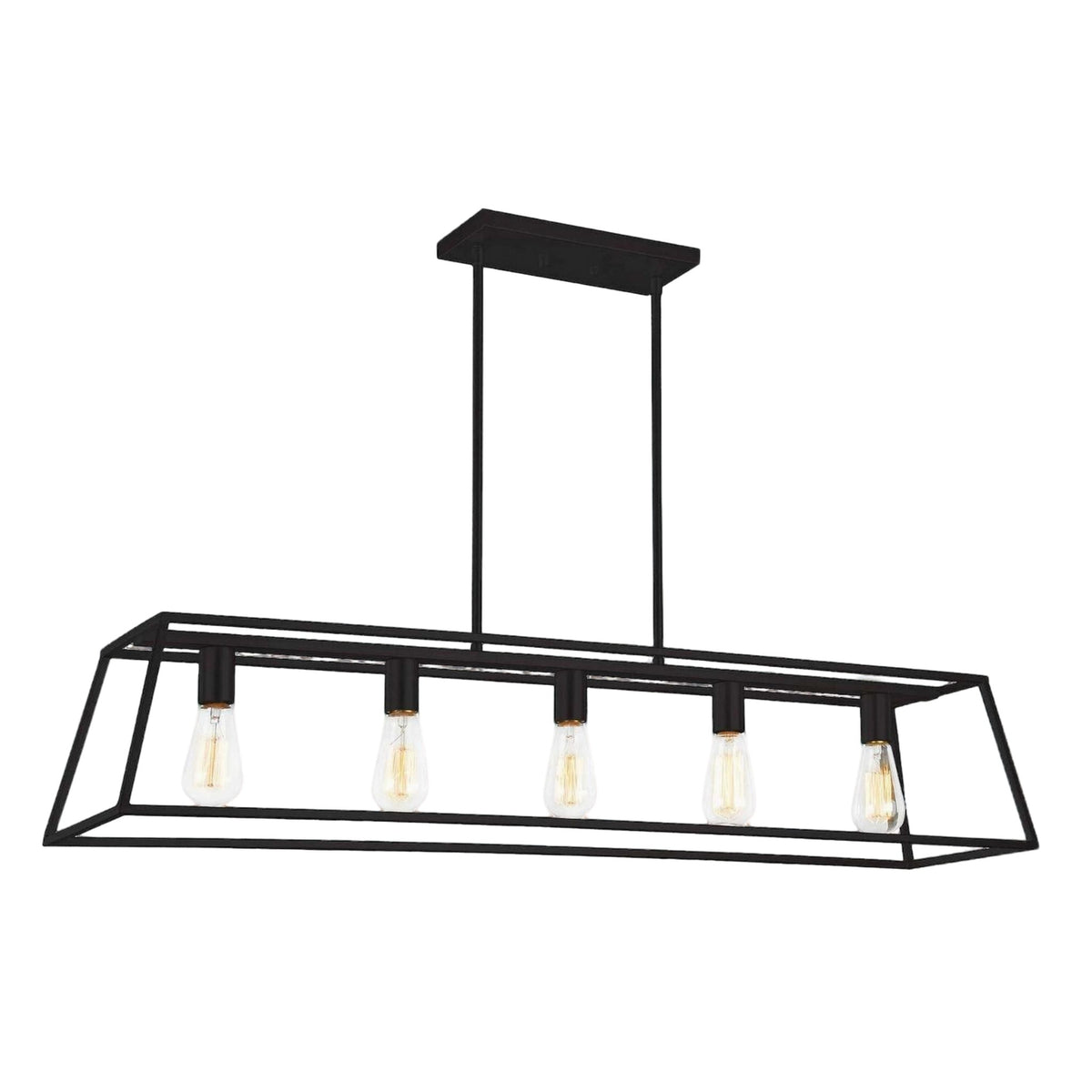 CANDOR 5 LIGHT LINEAR CHANDELIER - robinsonco.ca