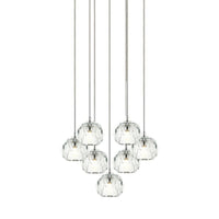 ROSA 7 LIGHT PENDANT CHANDELIER