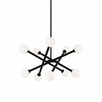 MATCHSTIX 10 LIGHT CHANDELIER - robinsonco.ca