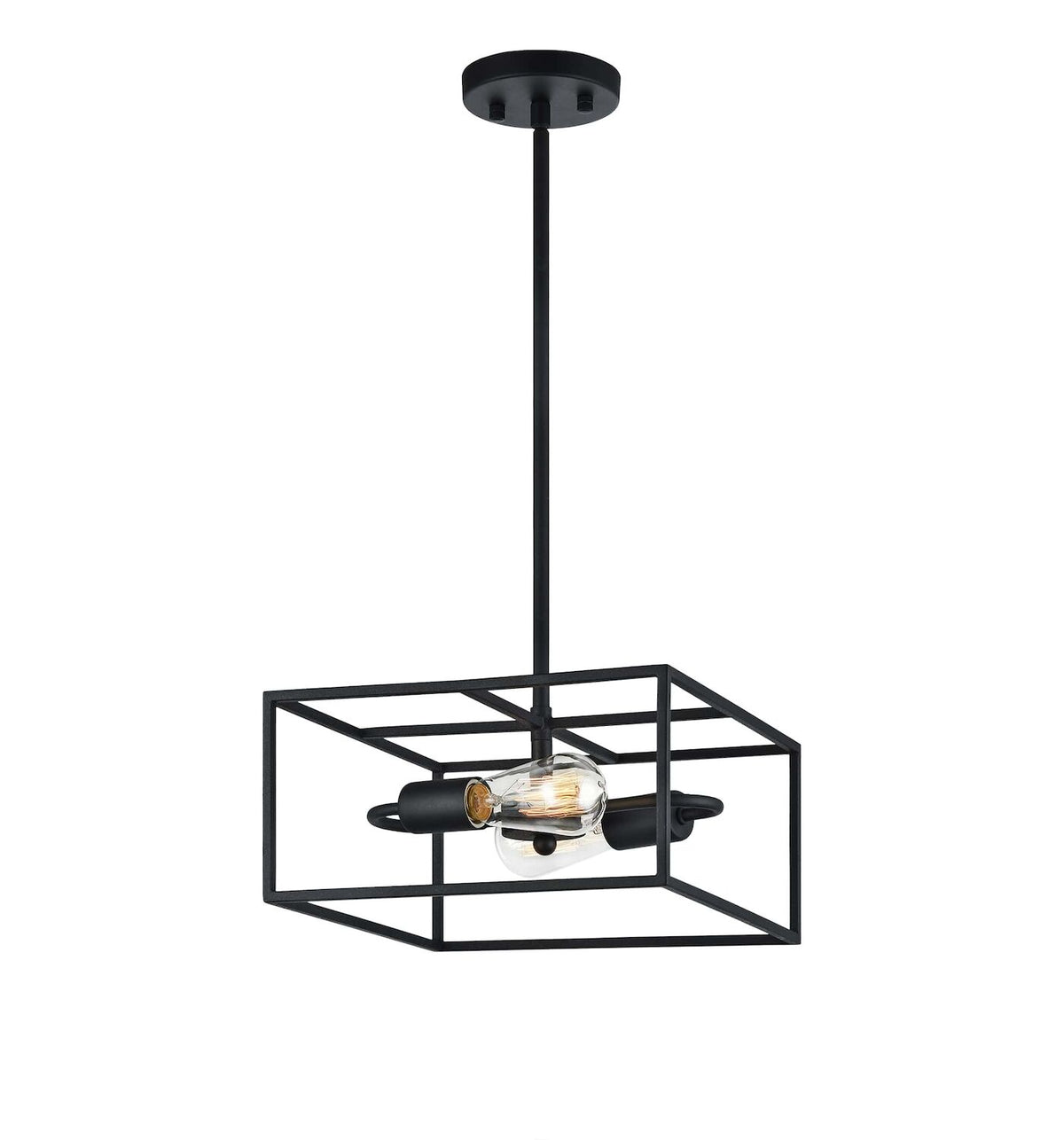 CANDID 2 LIGHT SQUARE PENDANT