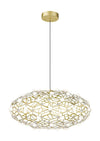 CORAL 84 LIGHT 30" LED CHANDELIER
