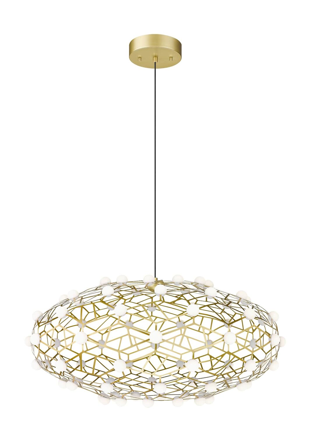 CORAL 84 LIGHT 30" LED CHANDELIER