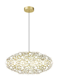 CORAL 84 LIGHT 30" LED CHANDELIER