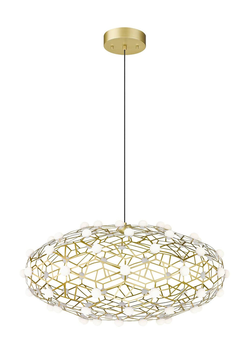 CORAL 84 LIGHT 30" LED CHANDELIER