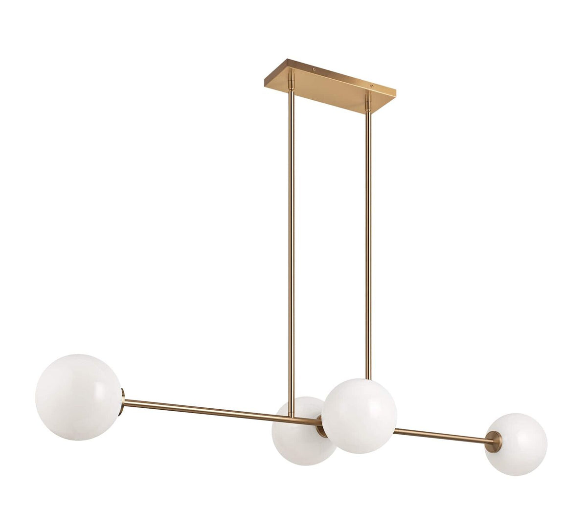 NOVO 4 LIGHT LINEAR CHANDELIER