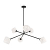 NOVO 6 LIGHT CHANDELIER - robinsonco.ca