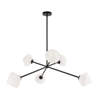 NOVO 6 LIGHT CHANDELIER - robinsonco.ca