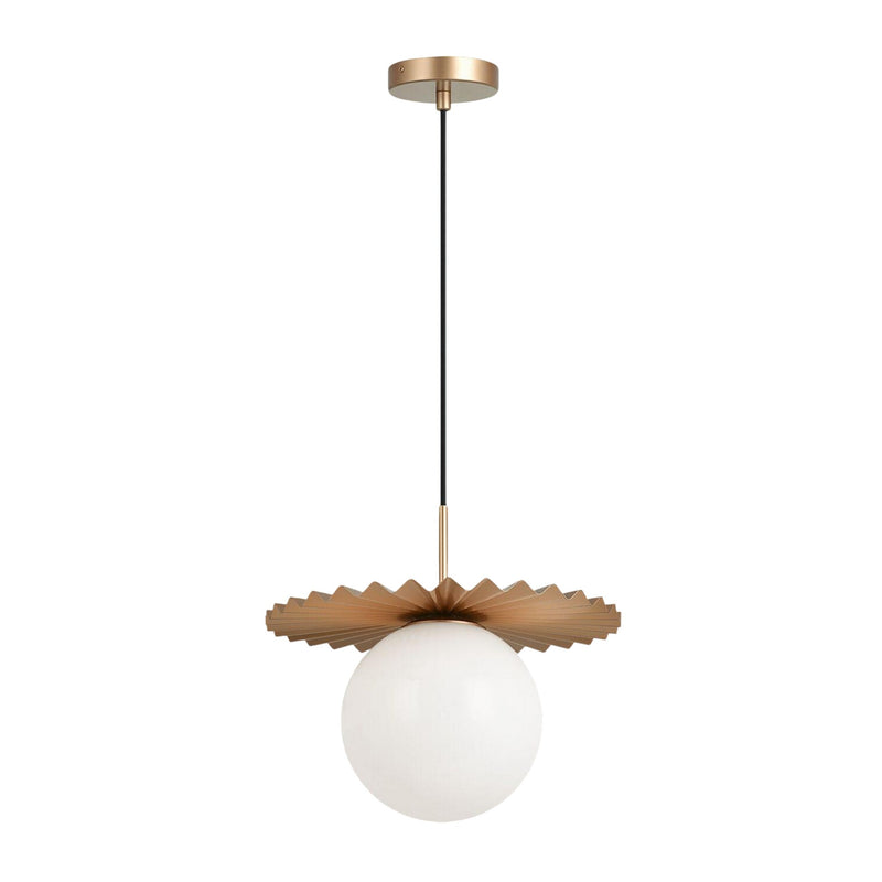 MODERN RUFF 1 LIGHT PENDANT - robinsonco.ca