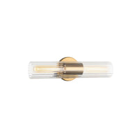 ODETTE 2-LIGHT LINEAR WALL SCONCE (MULTIPLE SIZES) - robinsonco.ca