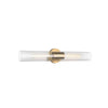 ODETTE 2-LIGHT LINEAR WALL SCONCE (MULTIPLE SIZES) - robinsonco.ca
