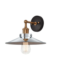 BULSTRODES WORKSHOP 1 LIGHT COOLIE SHADE WALL SCONCE - robinsonco.ca