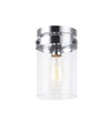 ZALE 1 LIGHT FLUSH MOUNT