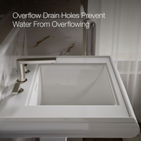 MEMOIRS® PEDESTAL/ CONSOLE TABLE BATHROOM SINK BASIN - robinsonco.ca