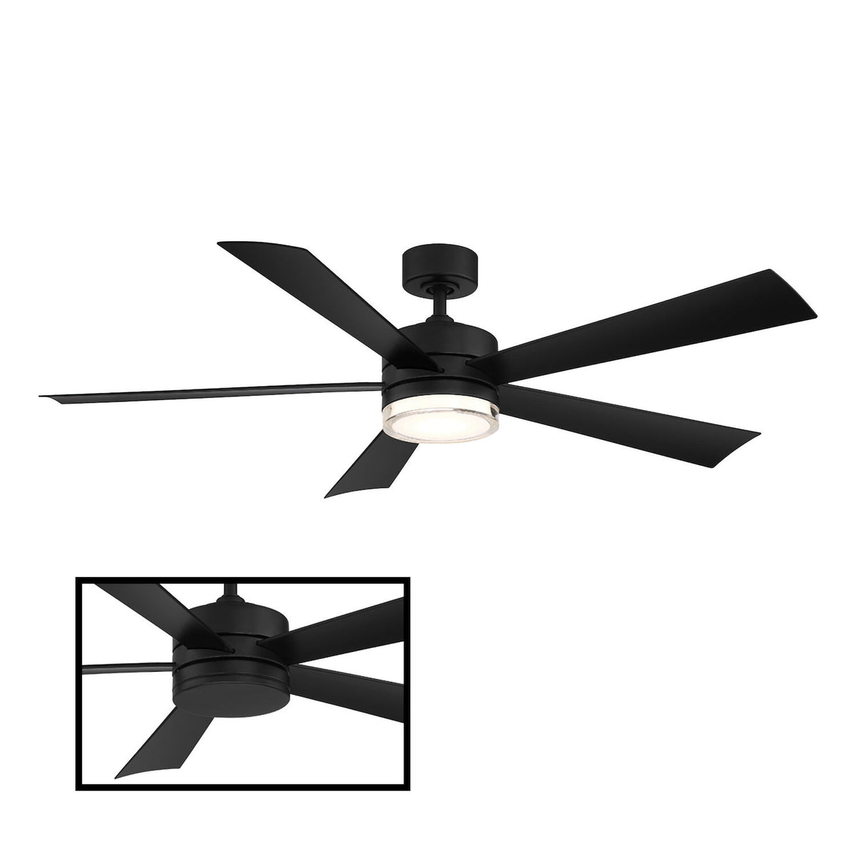 WYND 52-INCH 3000K LED CEILING FAN - robinsonco.ca