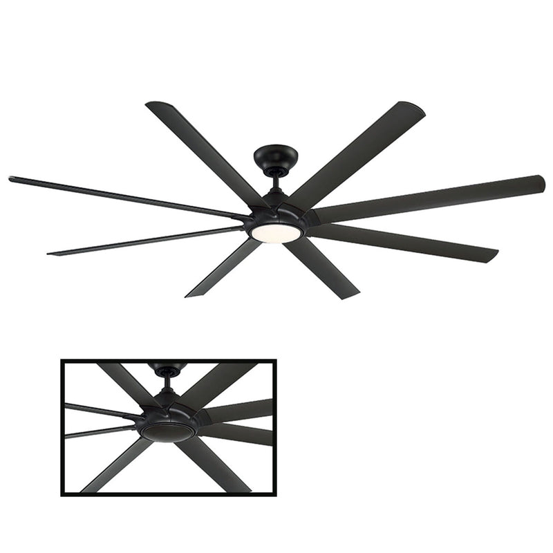 HYDRA 96-INCH 3000K LED CEILING FAN