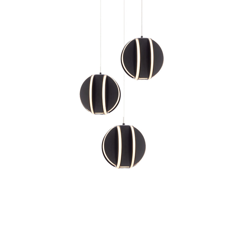 CARILLION 3 LIGHT LED CHANDELIER