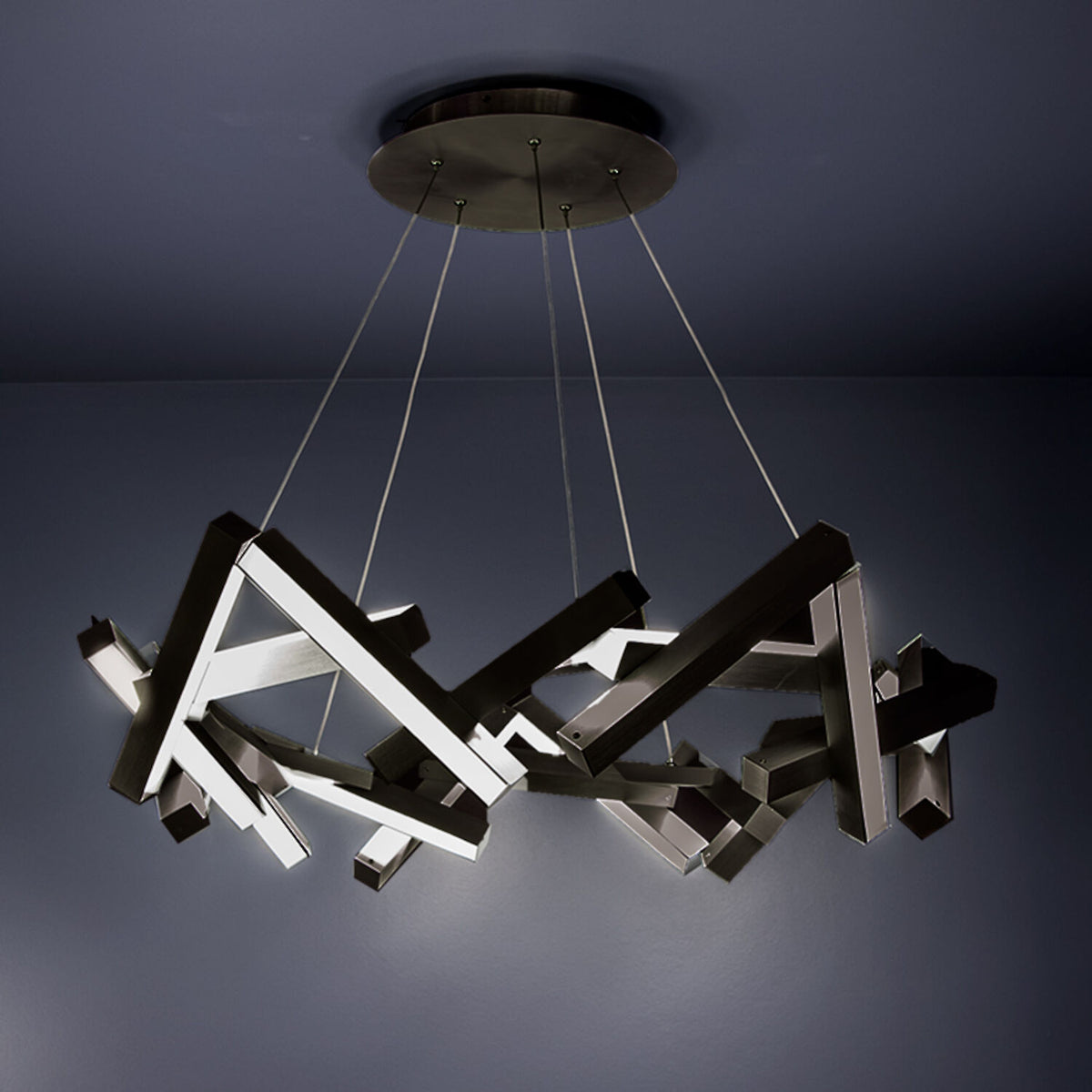 CHAOS LED ROUND CHANDELIER - robinsonco.ca
