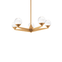 DOUBLE BUBBLE LED CHANDELIER