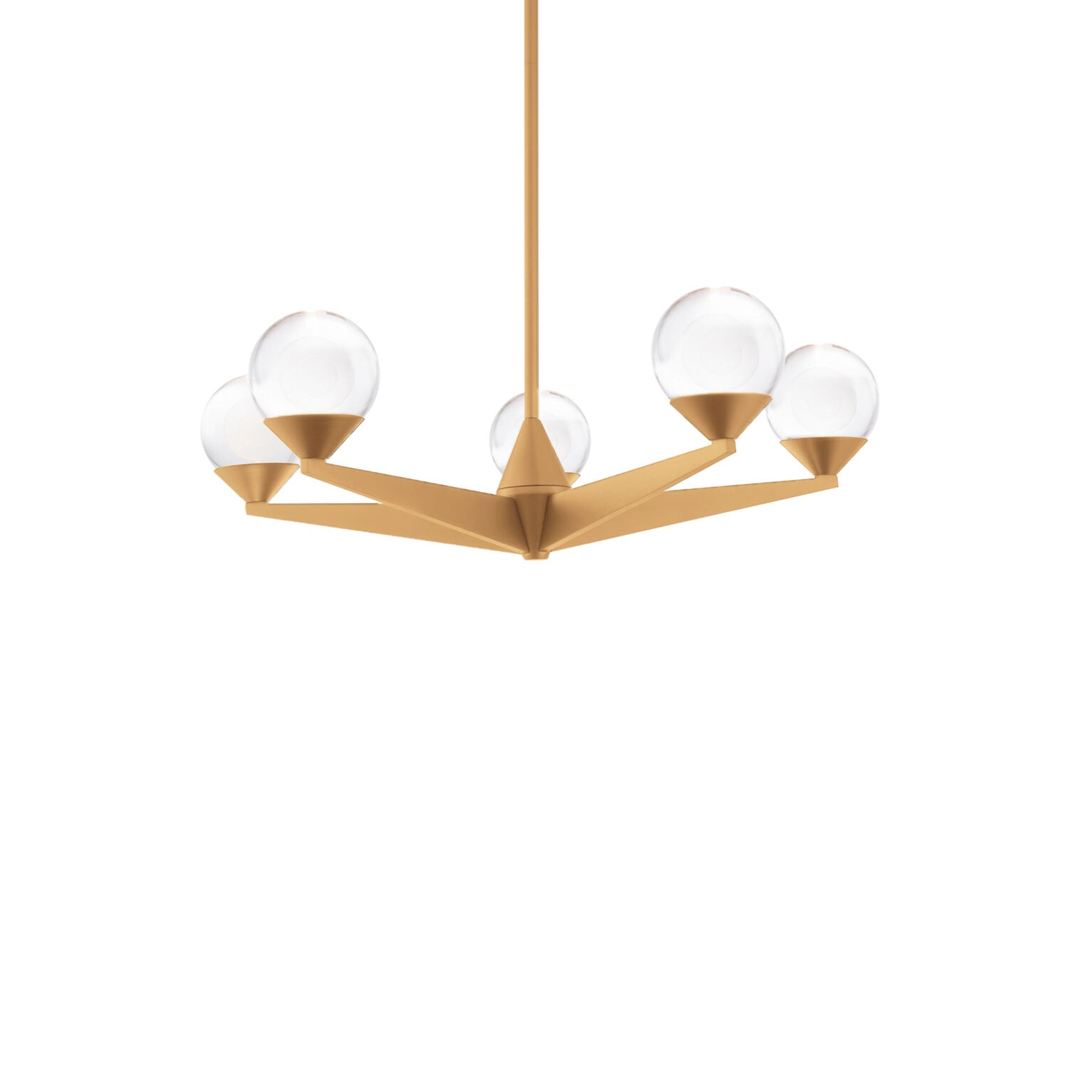 DOUBLE BUBBLE LED CHANDELIER
