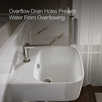 MODERNLIFE® RECTANGLE WALL-MOUNT BATHROOM SINK - robinsonco.ca