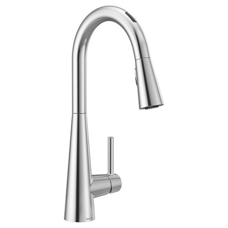 SLEEK VOICE ACTIVATED SINGLE-HANDLE PULL DOWN SMART FAUCET - robinsonco.ca