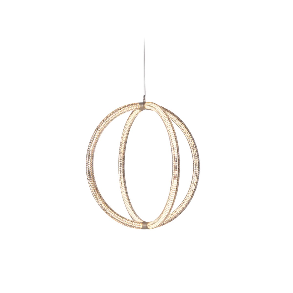 Moooi Luminora pendant light with circular design