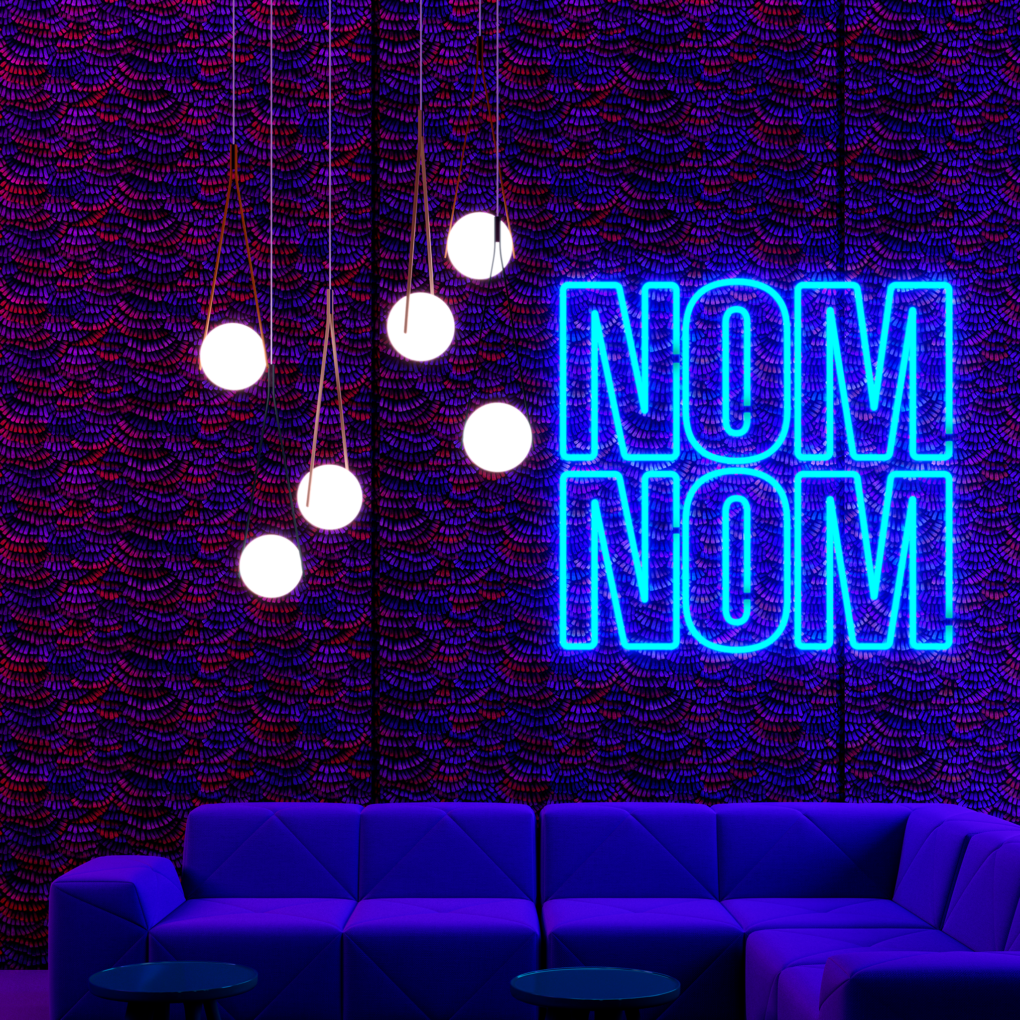 NOM NOM LED PENDANT